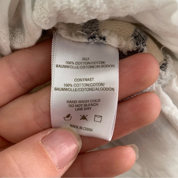 Anthropologie Sunday in Brooklyn East Falls stripe Eyelet top - Picture 12 of 12